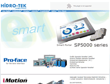 Tablet Screenshot of hidro-tek.com.tr